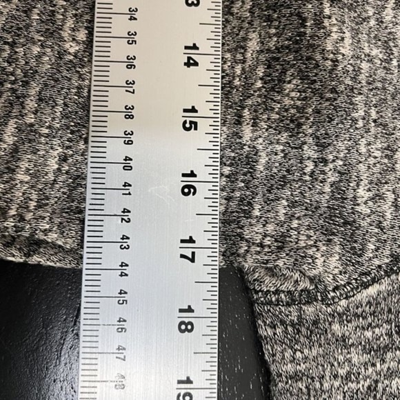 Free People Boxy Oversize Tunic Wide Relax Sleeves Womens Gray Neck Size XS - Picture 11 of 12